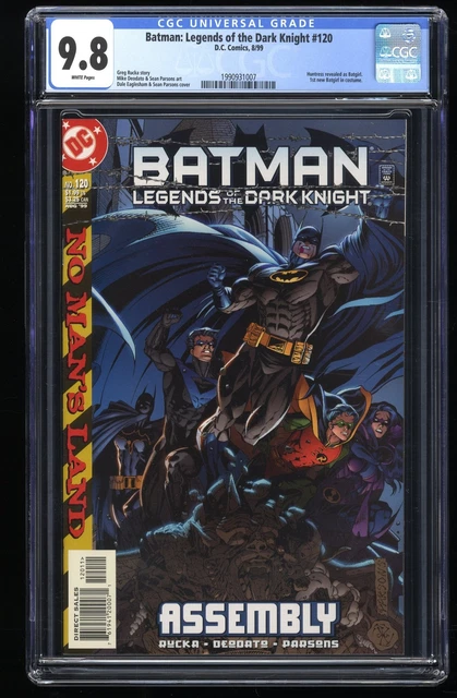Batman: Legends of the Dark Knight #120 CGC NM/M 9.8 White Pages DC Comics