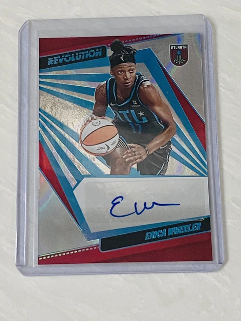 Erica Wheeler Auto 2022 Revolution Wnba Infinite 7/25 Sp Prizm Autograph 🔥