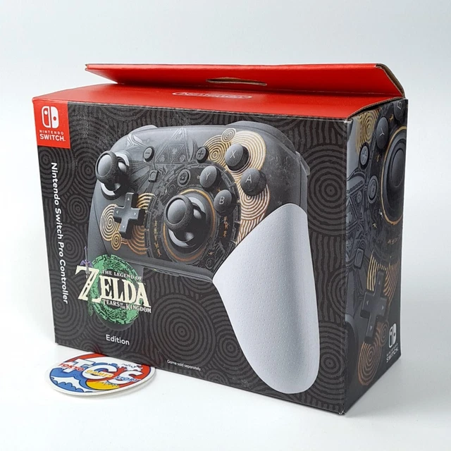 Zelda Controller PRO CONTROLLER - Manette Zelda Tears Kingdom Switch NINTENDO USA ...