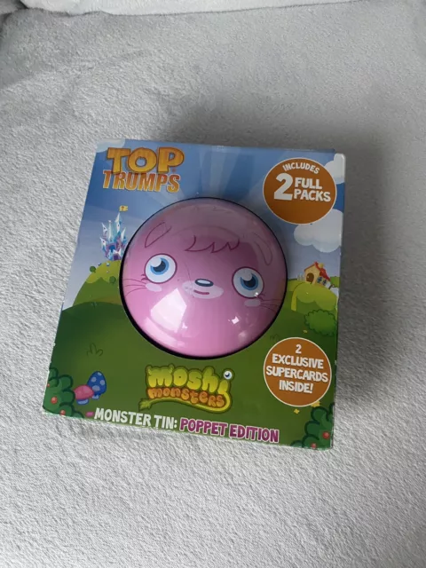 Top Trump moshi monster tin: poppet edition Collectors Item