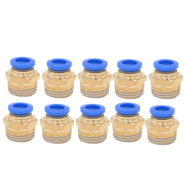 PC Pneumatic Air 10Mm 8Mm 12Mm 6Mm 4Mm Hose 1/4In BSP 1/2In 1/8In 3/8In MalV8