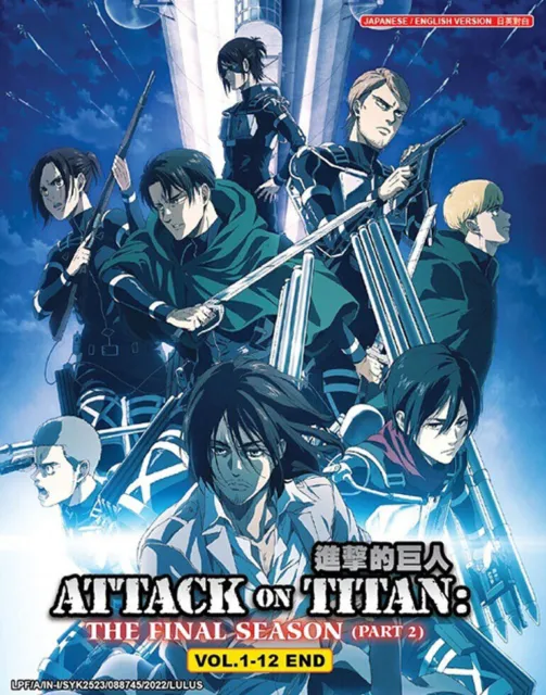 ANIME DVD~ENGLISH DUBBED~Attack On Titan Season 1-3+Final Part 1&2
