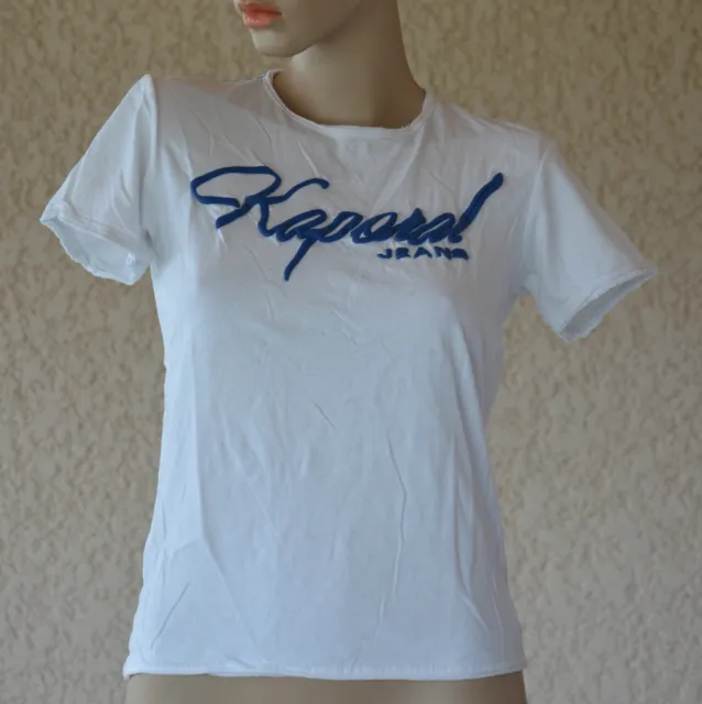 KAPORAL - Très joli tee-shirt blanc -Taille 12 ans - EXCELLENT ÉTAT