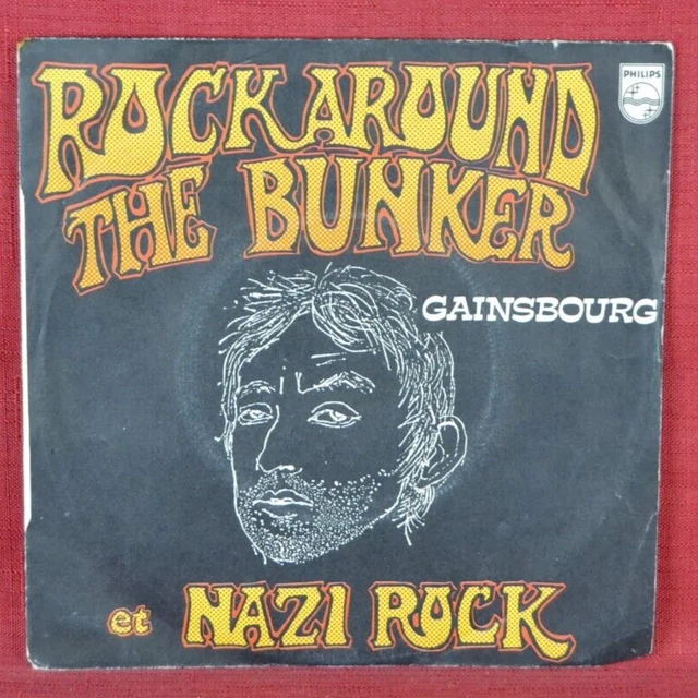 ROCK AROUND THE bunker serge gainsbourg disque vinyle 45 tours EUR 35,49 PicClick FR
