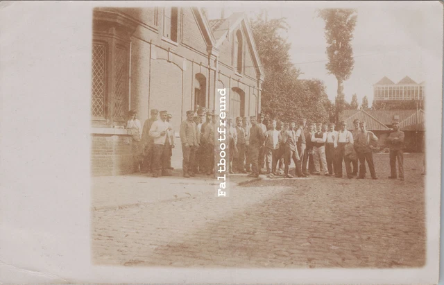 (RB)20248, FOTO, WK1, Deutsche Soldaten in Herseaux Belgien EUR 5,50