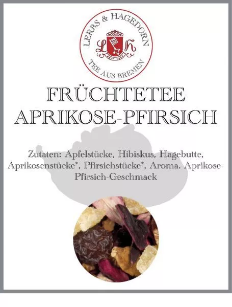 Infusi Frutta Aprikose-Pfirsich 2kg