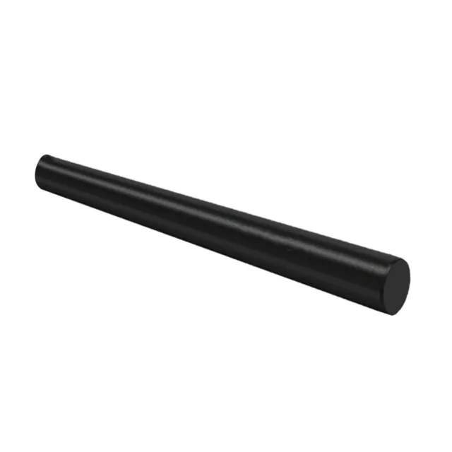 Delrin - Acetal Plastic Rod 2" Diameter x 12" Length – Black