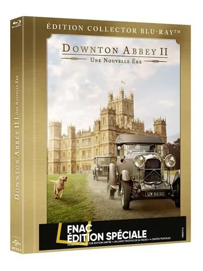 Downton Abbey II : Une Nouvelle Ere - FNAC EDITION COLLECTOR BLU RAY NEUF/CELLO