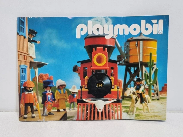 PLAYMOBIL MEDIUM CATALOGUE 15x10 Année 1993 Vieux Livre Goldmine Mine