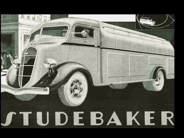 STUDEBAKER 1936-1937 BUS & TRUCK SERVICE MANUAL for Ace Boss Chief Mogul Models