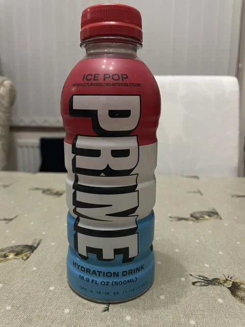 PRIME HYDRATION DRINK Ice Pop Flavour Prime Energy Drink USA edition £ ...