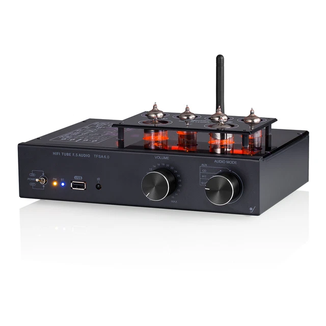 HIFI TUBE PREAMP Bluetooth 5.0 Receiver Phono/Turntable PreAmplifier