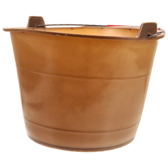 BEEF TENDON CEMENT Bucket Pp Mason Charcoal Mud Barrel Fishing Water ...