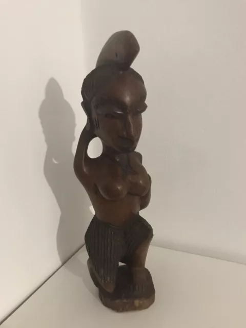 Antigua Estatua IGBO figura Arte Primitivo Africano.