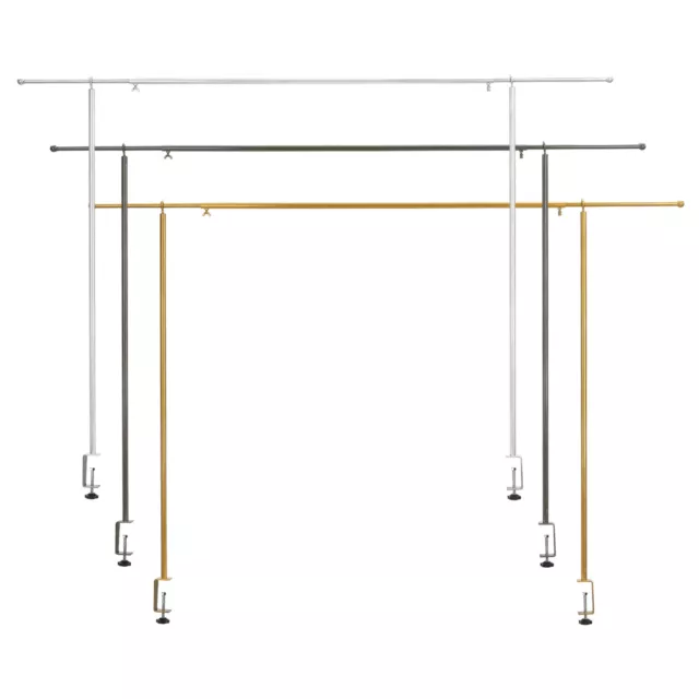 Metal Over Table Decorative Table Rod Rail Home Garden Decor Gold/White/Black