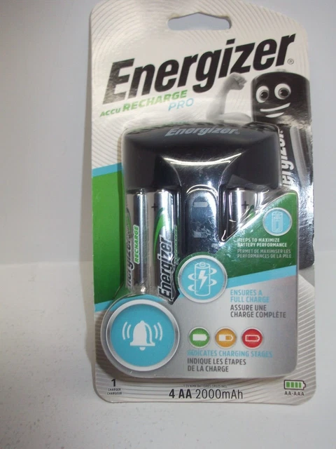 Chargeur Quadruple Bmax Pour Batteries Lithium 18650, 20700, 21700 (USB)