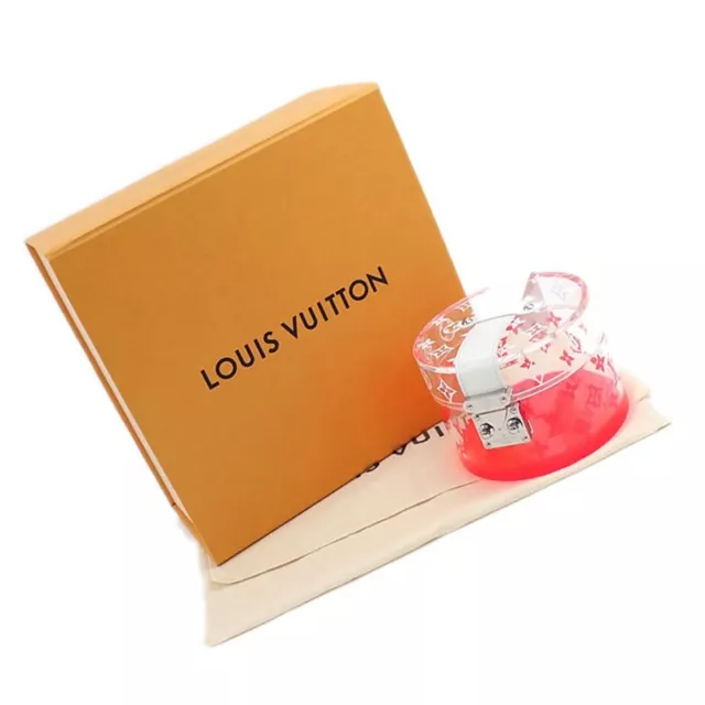 ❌SOLD❌ Louis Vuitton Scott transparent box with pink monogram