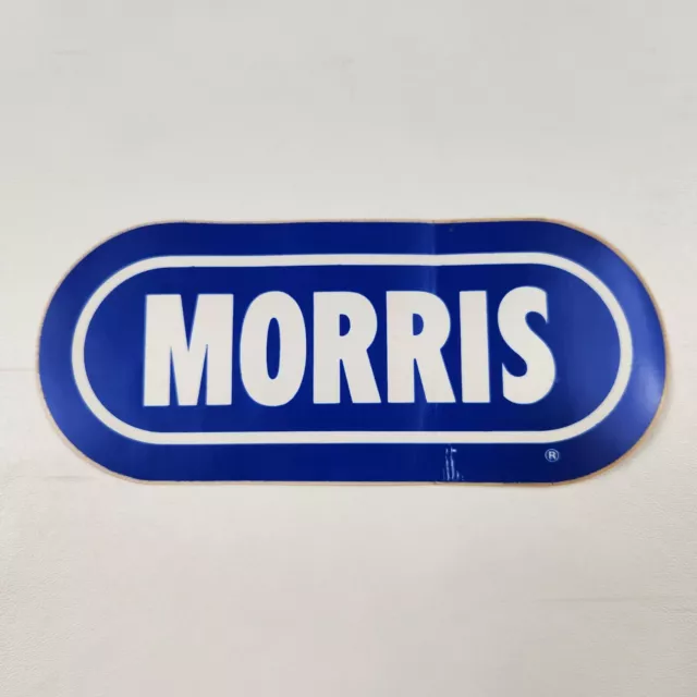 Morris WRIF Sticker 101.1 Radio Station Detroit Michigan 7.75x3.25" Vintage 80s