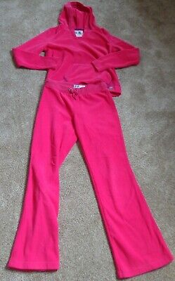 P.S. AEROPOSTALE girl's sz 10/12 pink pants w/matching LS hoodie