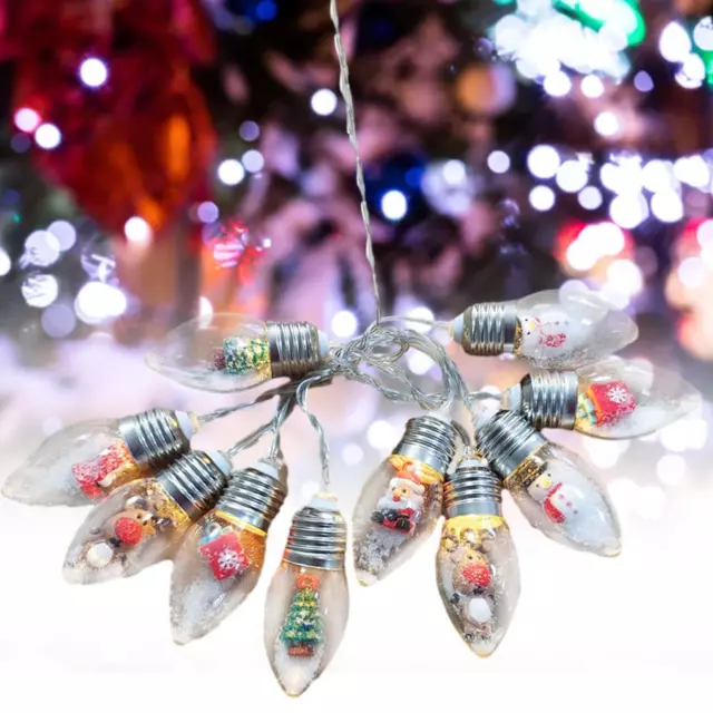 Guirlande Lumineuse LED Flocon de Neige de Noël - Décorations Magiques 2023