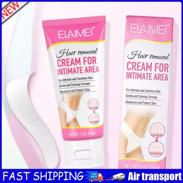 Fast Hair Removal Agent 60g Hair Growth Painless for Women Repair Care (Pink) AU