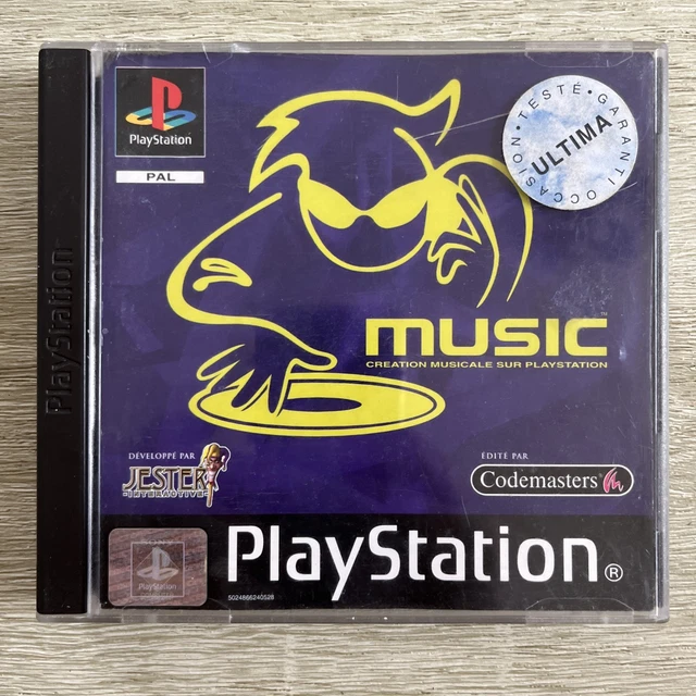 Jeu Vidéo MUSIC - Version Française Complète Pour PlayStation 1 (PS1) - État Comme Neuf