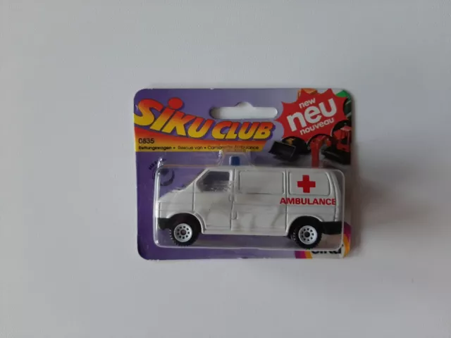 Siku  0835 Rettungswagen Ambulance Siku super serie neu OVP