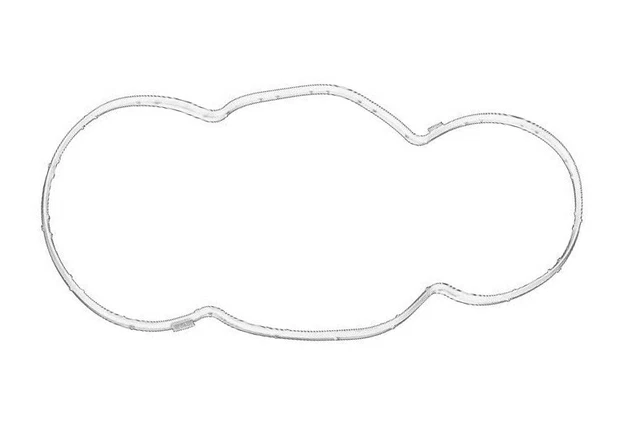Adatto per IVECO 2996234 copertura di temporizzazione valvola respiratore guarnizione stock