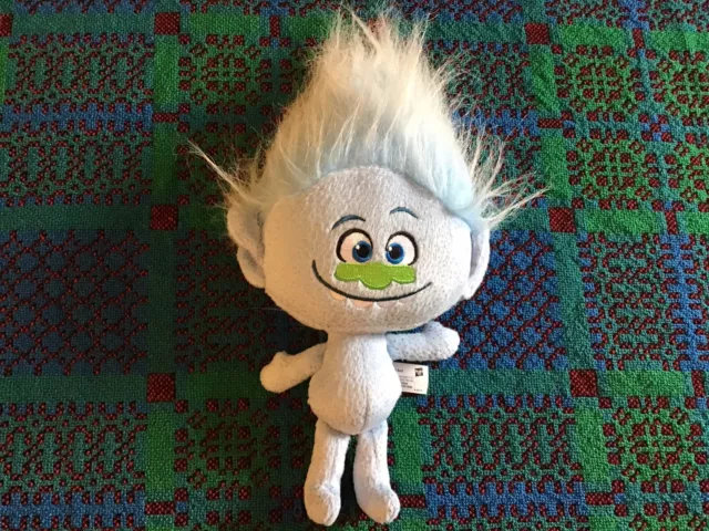 Peluche film Dreamworks ragazzo diamante trolls peluche blu scintillante coccolone giocattolo morbido, Hasbro