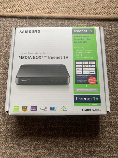 Receiver DVB-T2 HD *MIT ANTENNE* Samsung GX-MB540TL/ZG Media Box Lite freenet TV