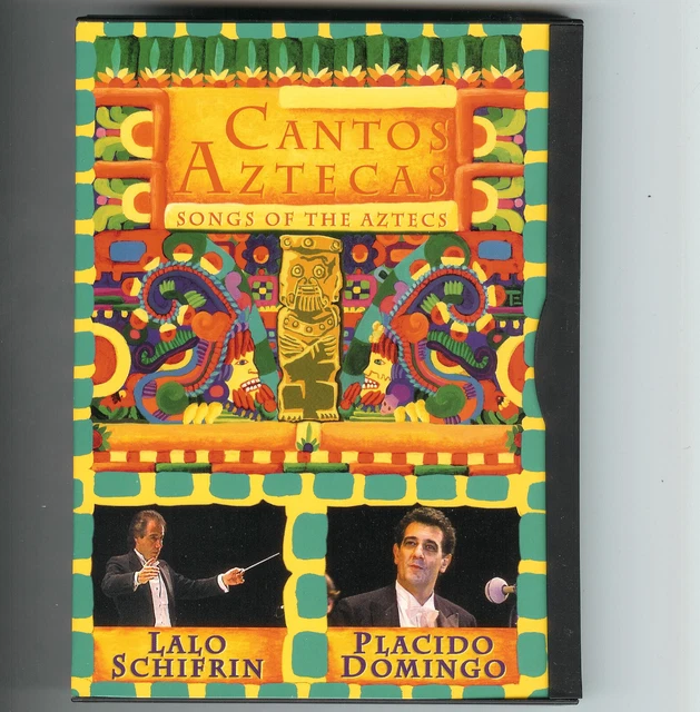 DVD CANTOS AZTECAS - Songs of the Aztecs (1988) Plácido Domingo Lalo ...