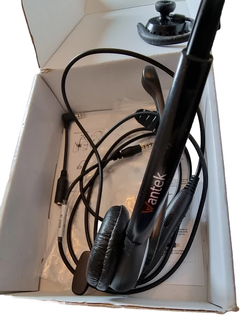 Wantek call sales center headset a602