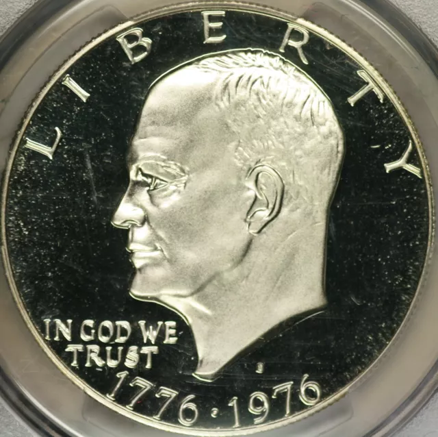 1976-S Silver Proof Eisenhower Dollar PCGS PR70DCAM