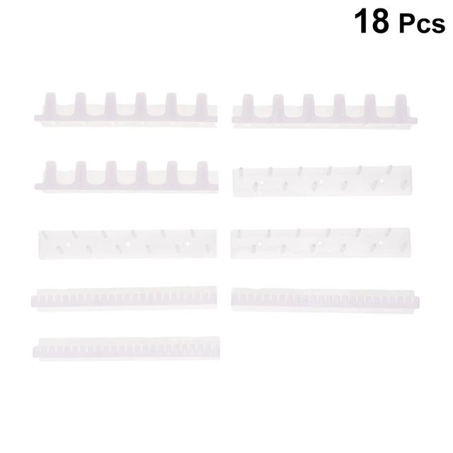 18 piezas organizador de joyería montado en pared
