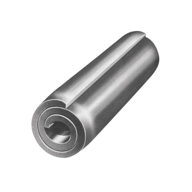 GRAINGER APPROVED U39150.031.0250 Spring Pin,HD Coiled,5/16inx2-1/2in,PK5