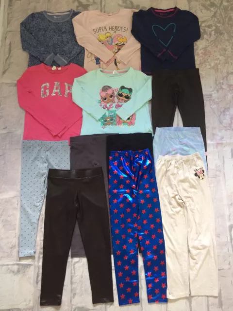 Girls Clothes Bundle 7-8 Years Tops Leggings Gap RI Nike TU RI George Etc