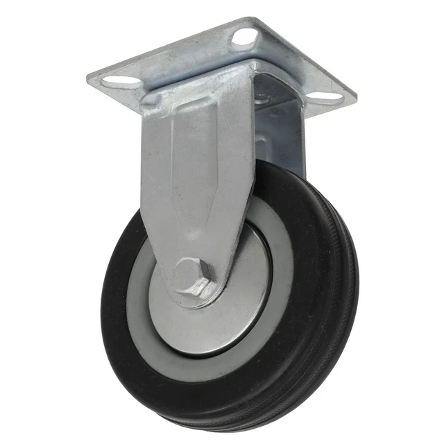 Sealey SCW1100FP Roulette Roue Fixé Plaque Ø100mm
