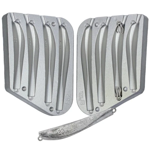 Moule à Plombs De Pêche 90-120-160 G - Modèle B8 - Pour Fabriquer Vos Propres Plombs Et économiser