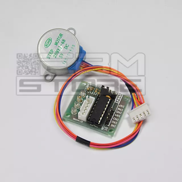 Motore passo passo con driver ULN2003A stepper per arduino pic - ART. CN02 2