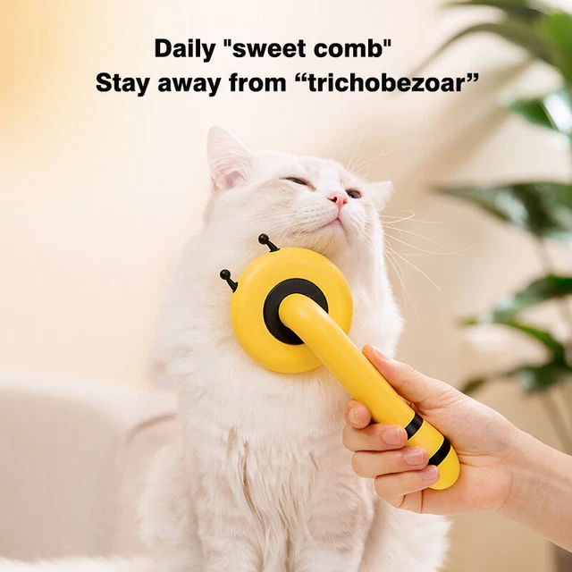 Pet Brush Dog Cat Hair Remover Comb Grooming Massage Deshedding Self