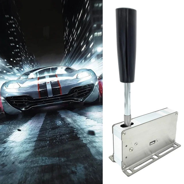 USB Sequential Shifter PC Gearshifter Handbrake For Logitech G27 G25 G29 G920 oA