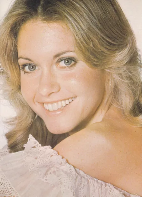 SEXY OLIVIA NEWTON-JOHN 8x10 PHOTO ICONIC DEATH JOHN TRAVOLTA GREASE