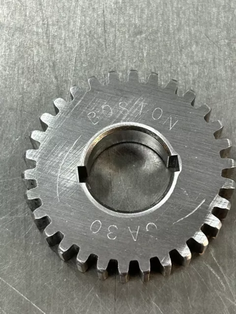 Qty 1 Boston Gear Ga30 Steel Change Gear 20 Pitch 30 Teeth 5/8” Bore