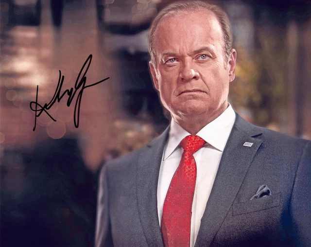 A fantastic 10x8 Autographed Photo of Kelsey Grammer & CoA