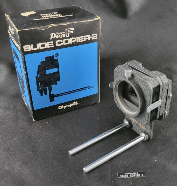 OLYMPUS Pen F SLIDE COPIER 2 セット SLIDE COPIER 2 Olympus Pen F Bellows Camera Lens Tokyo Japan