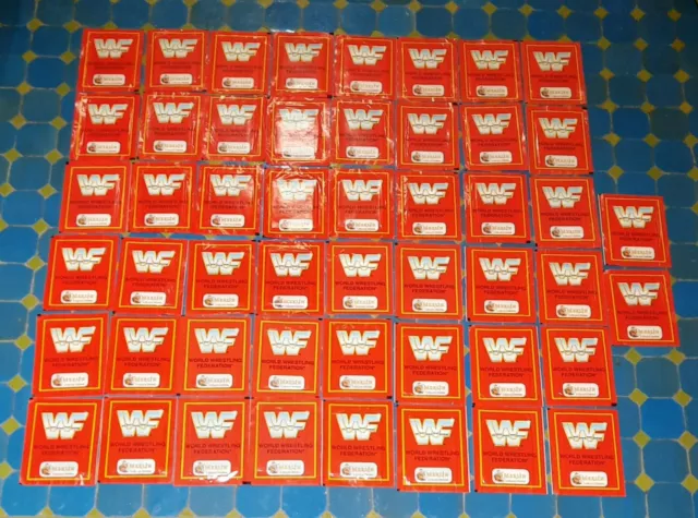 Merlin Stickers - Lot 50 Pochettes WWF 1992 EN TBE ++