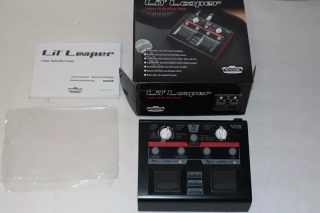 VOX VLL - 1 Lil Looper Multi Effekt Gerät Gitarren Effektpedal Loop Pedal