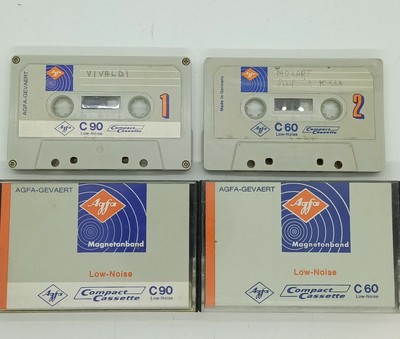 Agfa c60 Low Noise Lilla Vintage 70er anni rarità pulito 