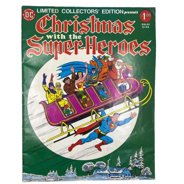 DC Limited Collector's Edition Christmas with Super Heroes Comic Book