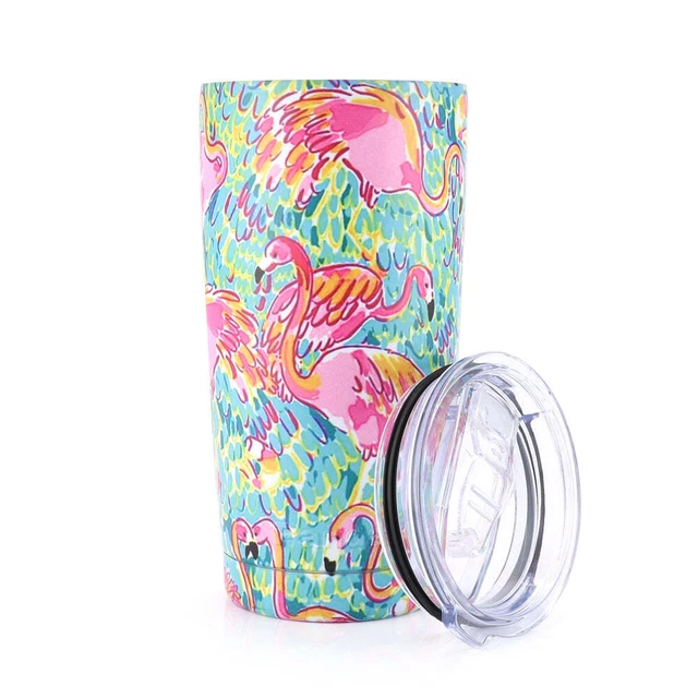 20oz Stainless Steel Tumbler Slider Lid Vacuum Insulated Travel Cup Coffee Mug